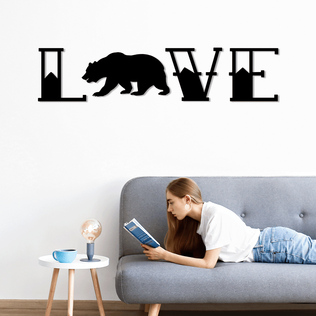 LOVE California Bear – Golden Sun Designs